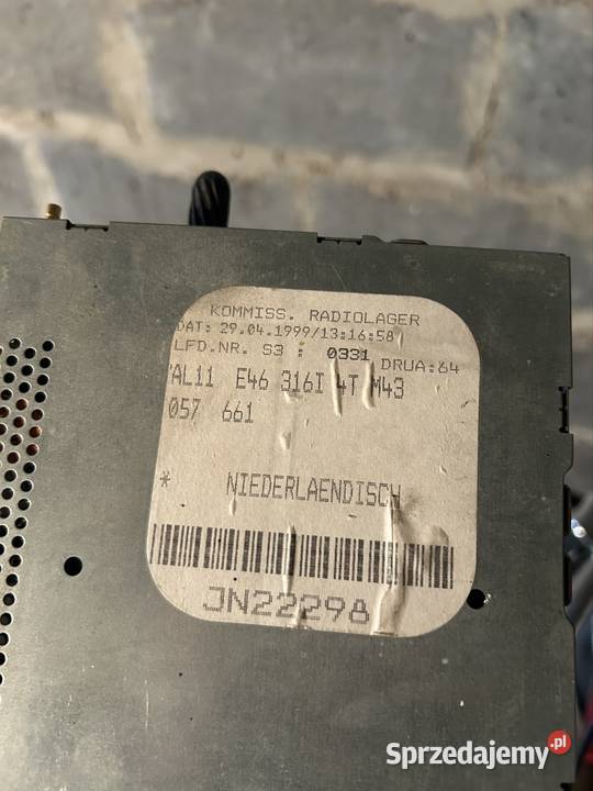 radio samochodowe bmw e46 kaseta Car audio Frampol