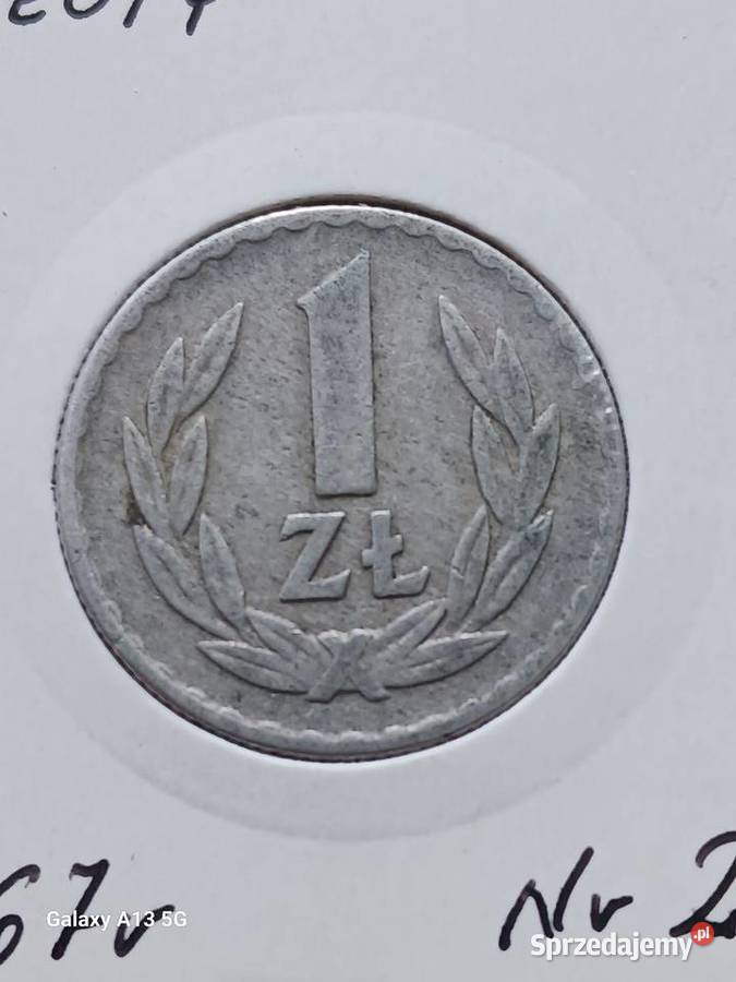 1 Złoty 1967 r 2 Numizmatyka Konin