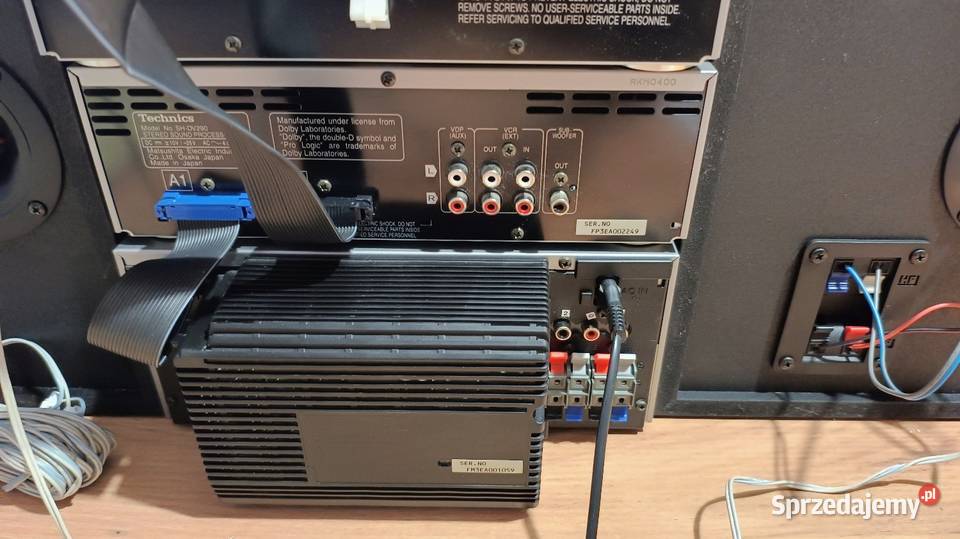 Wieża Technics dv290 DVD i MP3 Najwyższy model Łęka Opatowska sprzedam