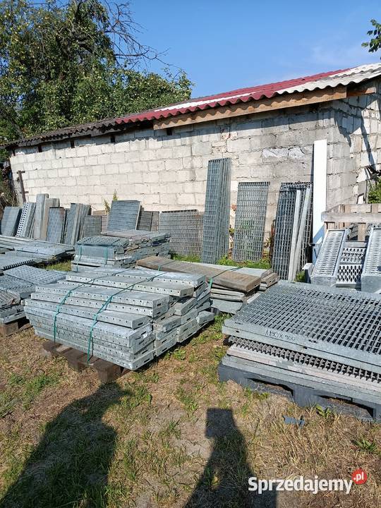 Kratki na kanałschody warsztatowe