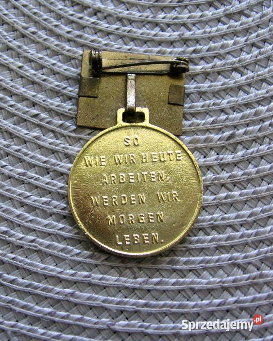Medal Doskonałe do sesji czytania Antyki, Sztuka, Kolekcje Kalisz