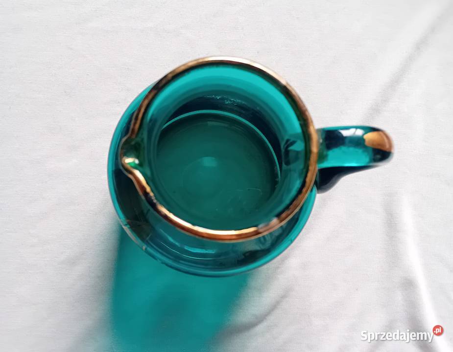 Dzbanek projekt prof Horbowego ręcznie malowany Porcelana i szkło