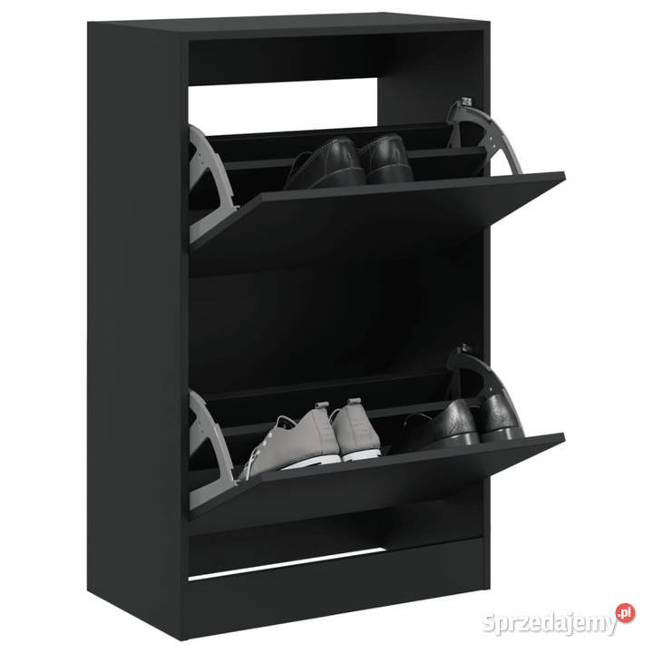 Szafka na buty czarna 60x34x965 materiał sprzedam