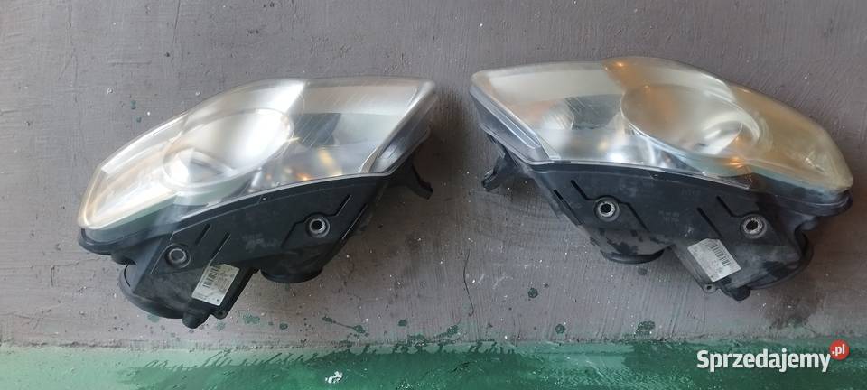 VW Passat B6 Lampy Reflektory Przód Komplet Lewa Brzeg Dolny