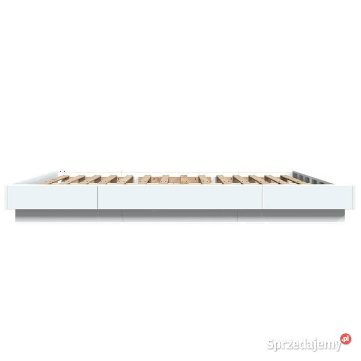 Rama łóżka biała materiał drewnopochodny 160x200 212cm Warszawa sprzedam