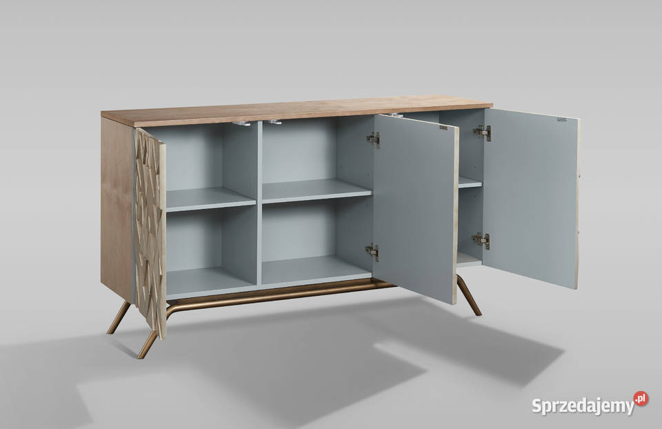 Złota komoda Indigo 150x40x86 Golkowice sprzedam