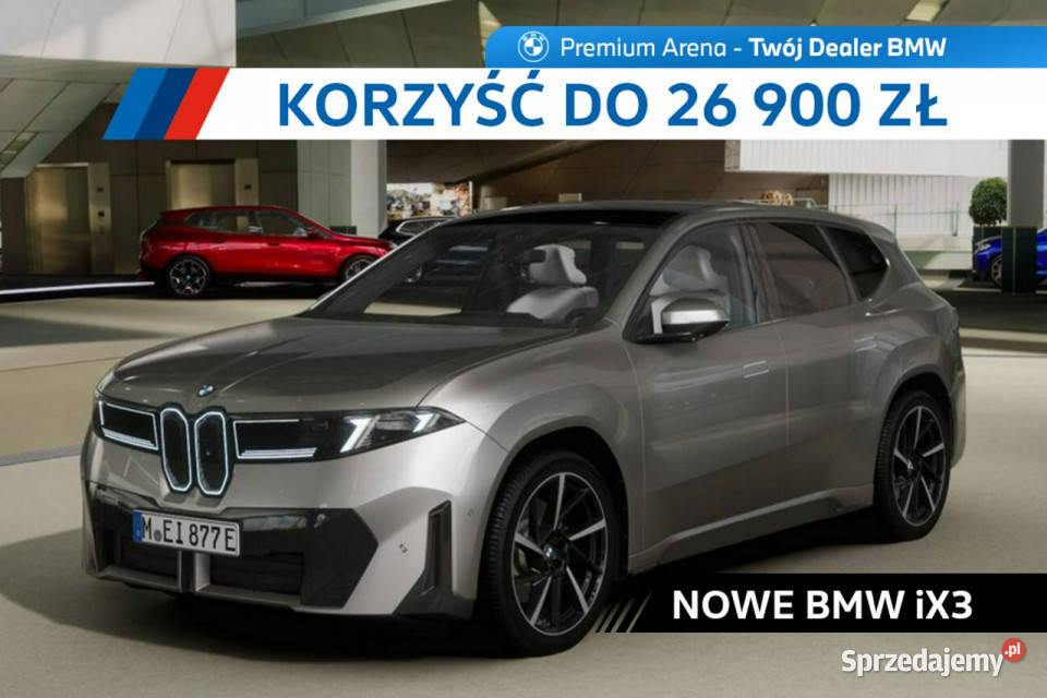 BMW iX3 NOWE BMW iX3 50 xDrive system Start-Stop łódzkie