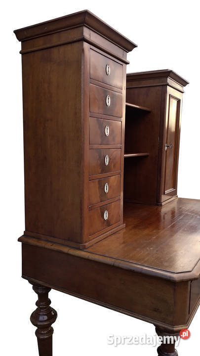 BIURKO Z PRAKTYCZNĄ NADSTAWKĄ XIX W Szczecin