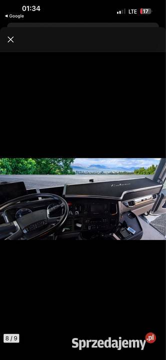 Pułka z szufladką SCANIA R kujawsko-pomorskie Toruń