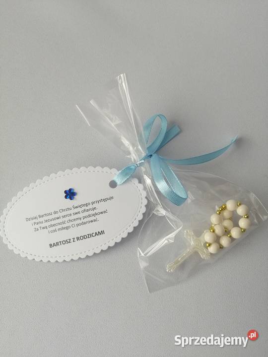 Podziękowanie Chrzest Chłopiec Różaniec Ecri B1 wielkopolskie