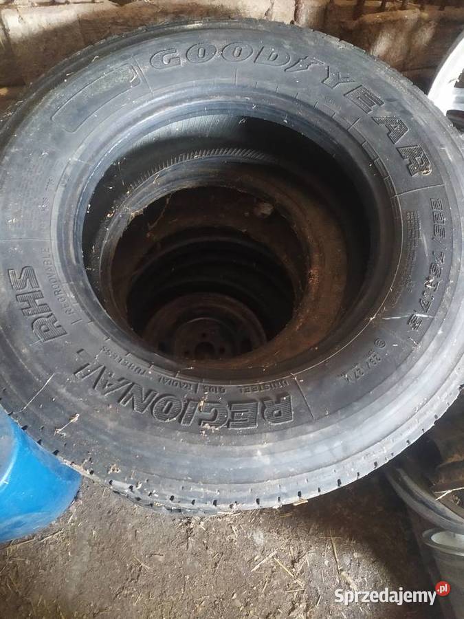 Opona Goodyear 22575 r175 regional rhs 13mm Goodyear świętokrzyskie Łagów sprzedam