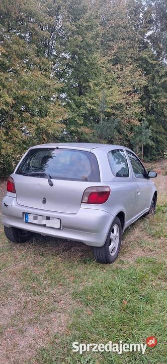 Toyota Yaris 13 automat 2002r zamiana Białystok