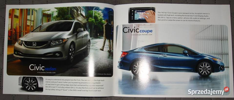 Honda 2014 prospekt katalog Kępice
