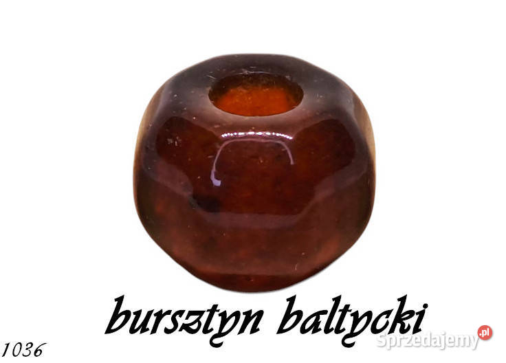 Charms bursztynowy BURSZTYN bałtycki koniakowy Warszawa
