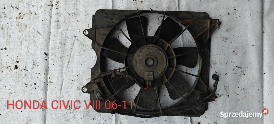 HONDA CIVIC VIII 0611 WENTYLATOR WODY CHŁODNICY Siechnice