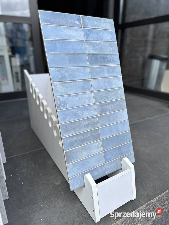 GAYAFORES Deco Artis Blue Cegiełka Błyszcząca Płytki ścienne łódzkie Opoczno