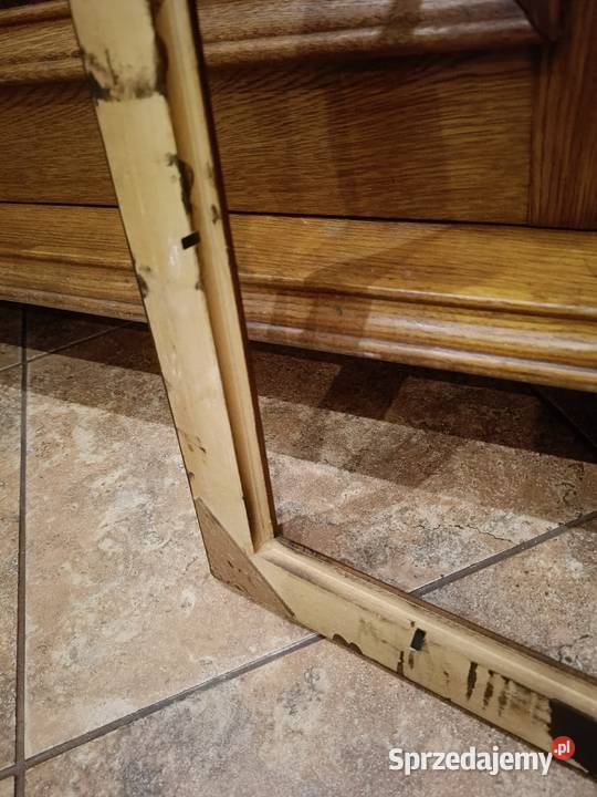 Piękna drewniana ramka do obrazu lustra grafiki Lipno sprzedam