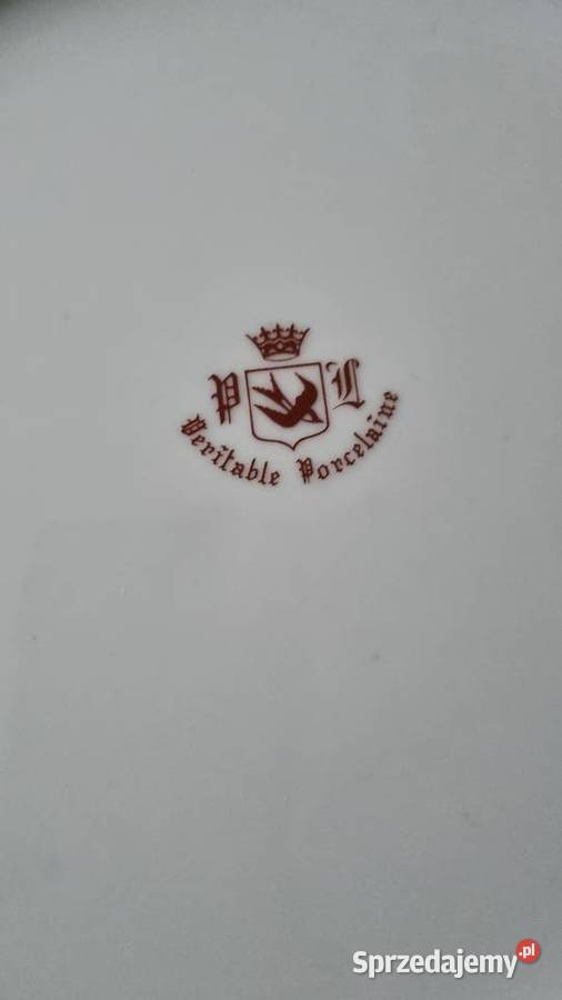 Talerz Porcelana Francuska Wola Podłężna