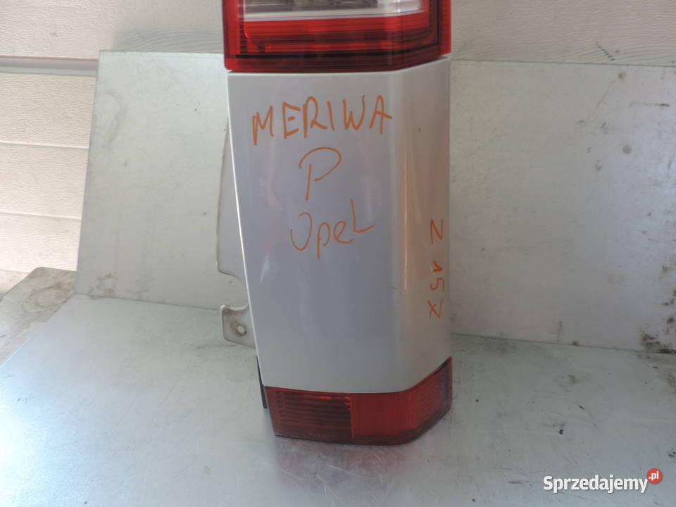 LAMPA PRAWA TYLNA OPEL MERIVA A Z157 małopolskie Nowy Sącz sprzedam