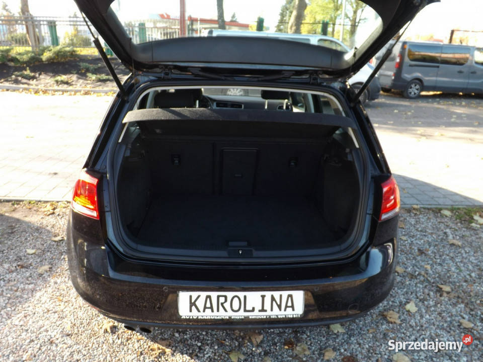 Volkswagen Golf VII 2012 czarny Słupsk sprzedam