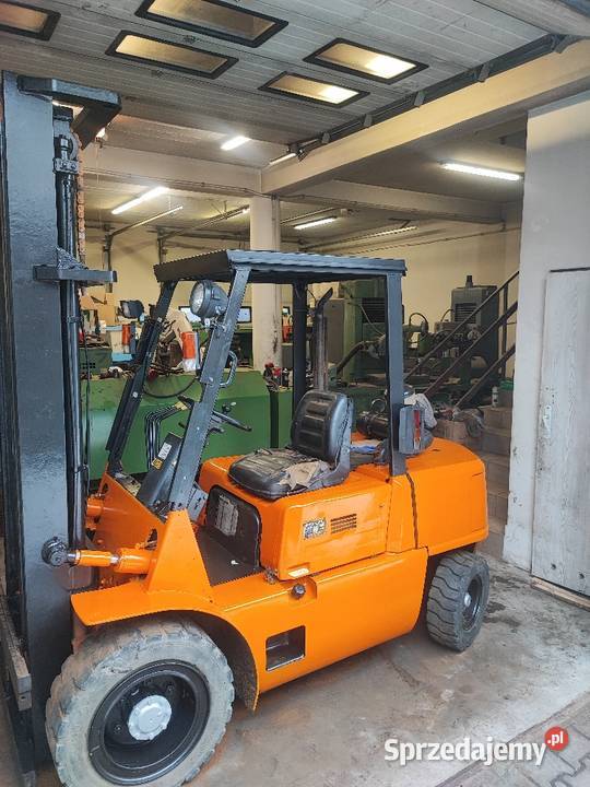 Wózek widłowy Townmotor 45 t 5 ton udźwig LPG Mitsubishi Wózki widłowe Maków Podhalański