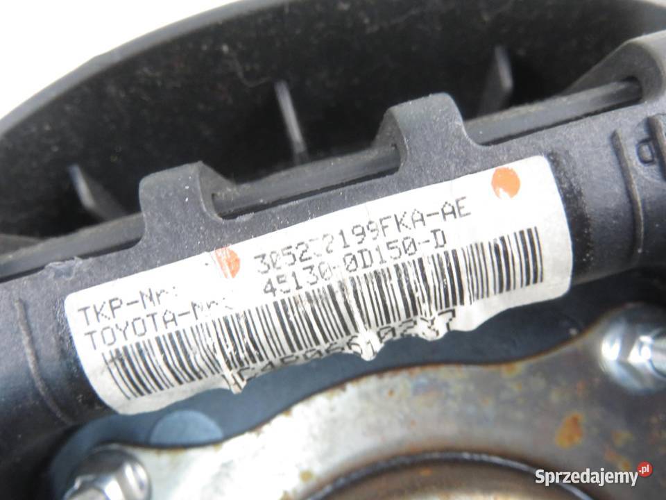 PODUSZKA KIEROWCY TOYOTA YARIS II P9 451300D150D sprzedam