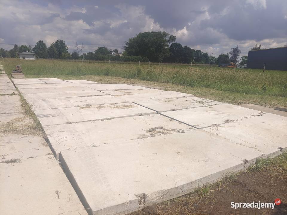 Płyty drogowe betonowe 300x150x15 używane Tarnów