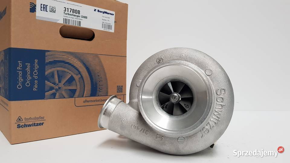 Nowa turbosprężarka SCHWITZER 317808 317458 dostawcze Siedlce sprzedam