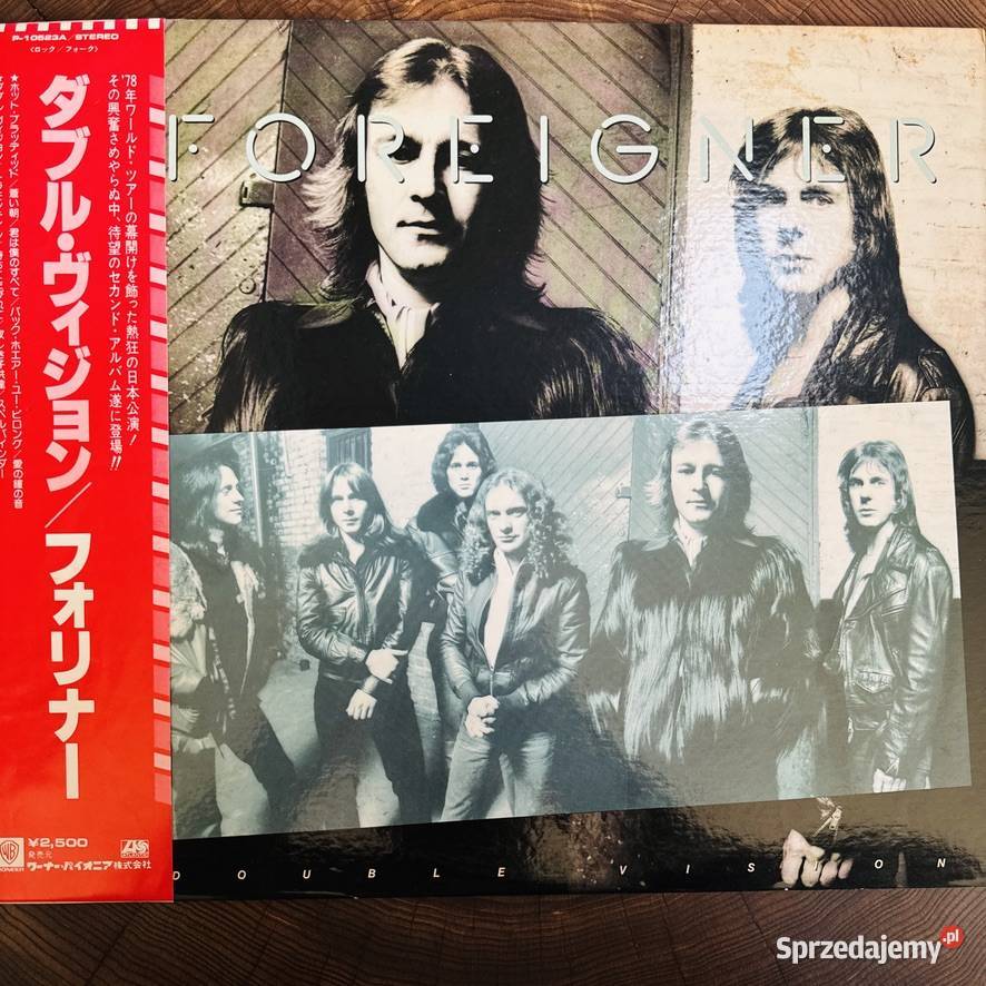 Foreigner Double vision NMEX Japan Obi LP 1978