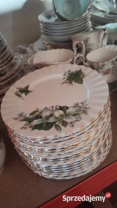 Talerzyk deserowy Royal Albert Trillium England Gdańsk