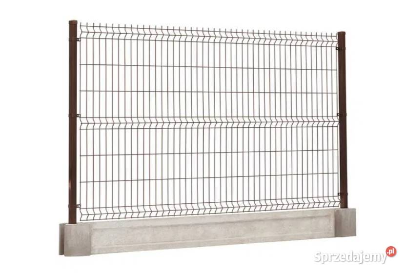 Panel ogrodzeniowy 4mm obejma słupki Górno