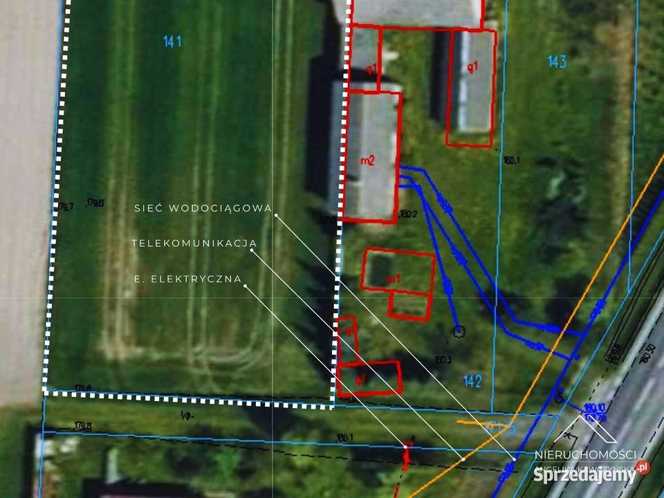 DZIAŁKA z warunkami zabudowy i projektem Zduńska Wola
