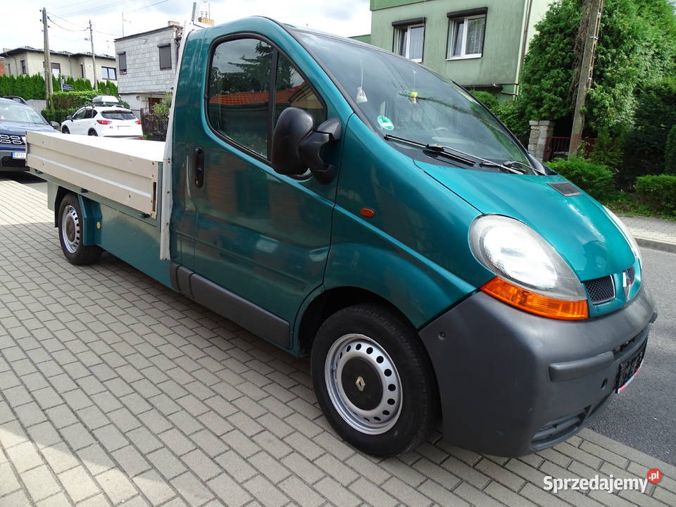 Renault Trafic 19 DCI 90 KONI skrzynia ładunkowa Poznań