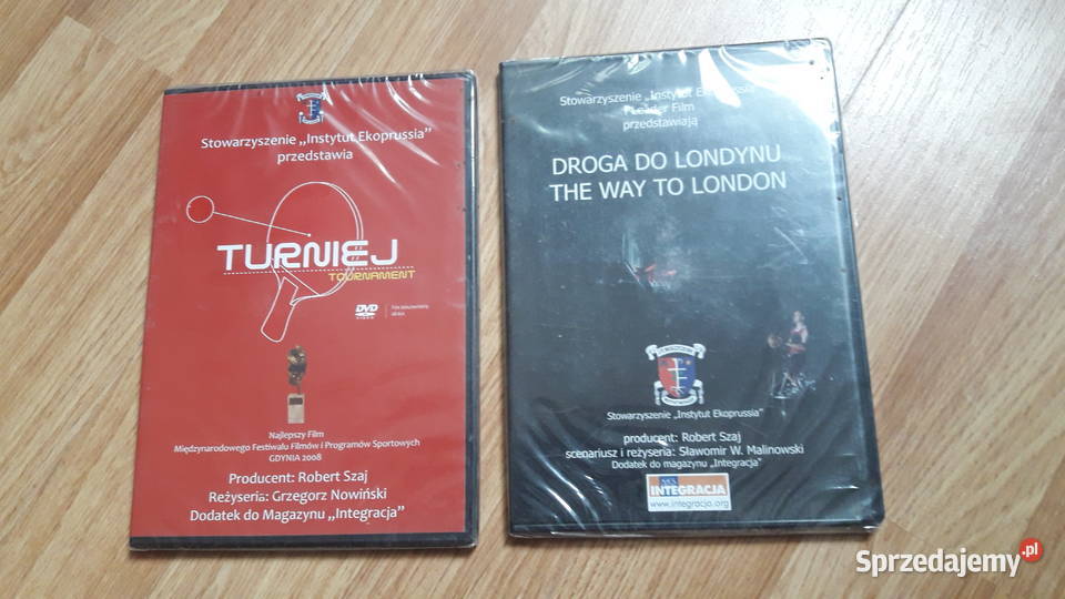 Film Turniej i Droga do Londynu 2 płyty Bydgoszcz sprzedam