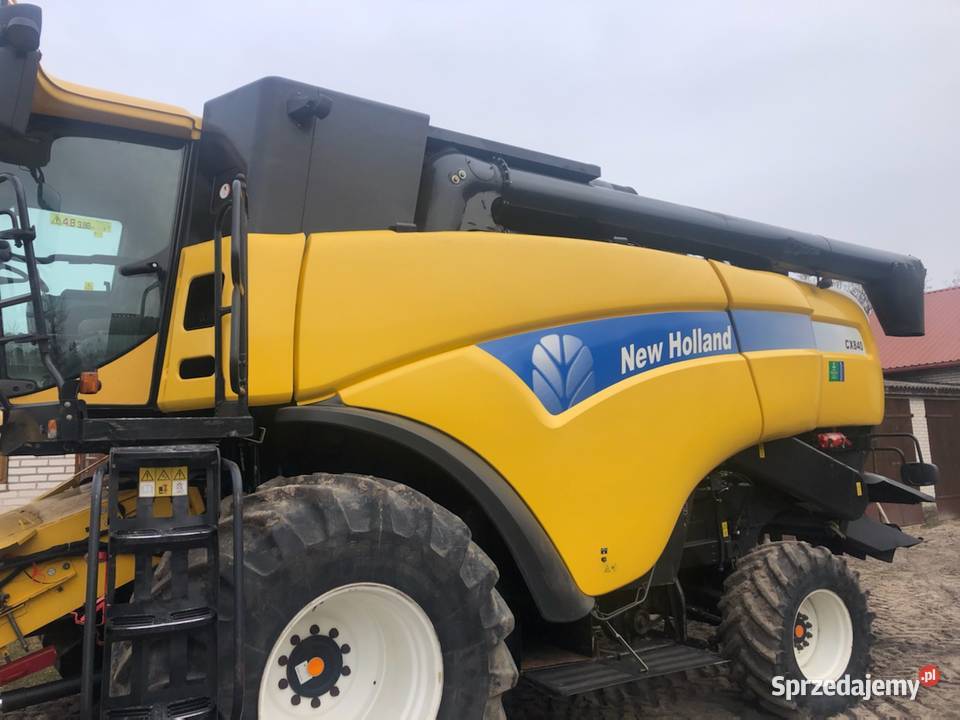 Holland cx 840 Kombajny mazowieckie Korczew