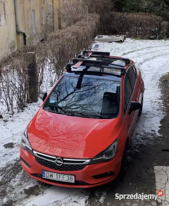Opel Astra K 16 200 opony i bagazniki wielofunkcyjna kierownica