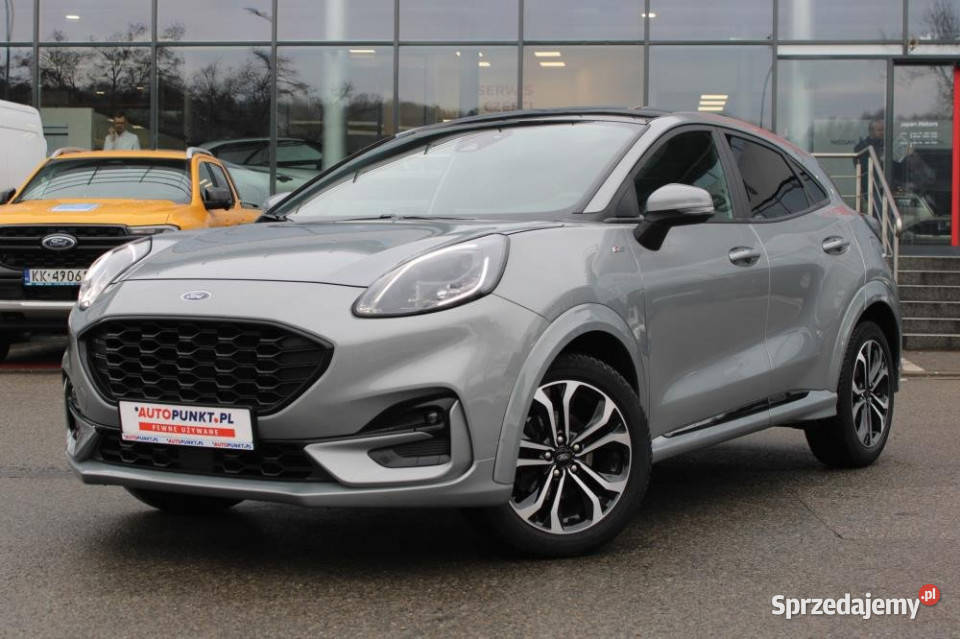 FORD Puma 2022r LED Panorama Navi Tryby Jazdy Rok produkcji 2022 małopolskie Kraków