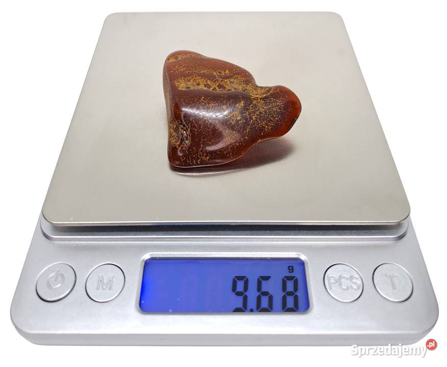 Broszka z bursztynu bursztyn bryłka 1497