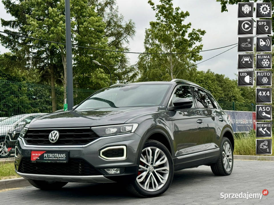Volkswagen TRoc 20 TDI 150 4MOTION FULL LED napęd 4x4 Mrągowo