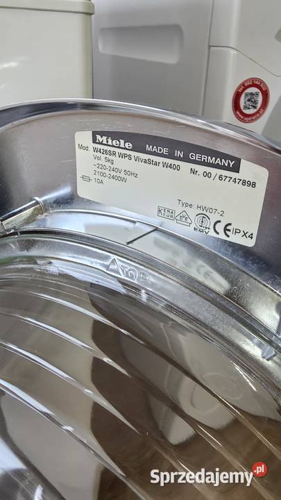 Pralka automatyczna Miele W 426 SR VivaStar W400 Pralki i suszarki dolnośląskie Wrocław
