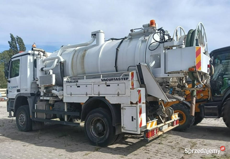 Mercedes ACTROS 1841 4X4 WUKO Muller Vacumaster