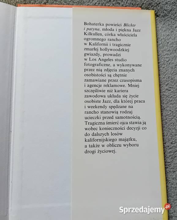 Judith Krantz Blichtr i patyna Świat Książki sprzedam