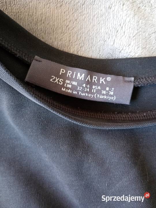 Czarna sukienka midi 2XS