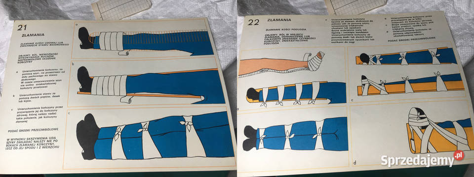 Pierwsza pomoc Tablice poglądowe Wydawnictwo Łęczyca