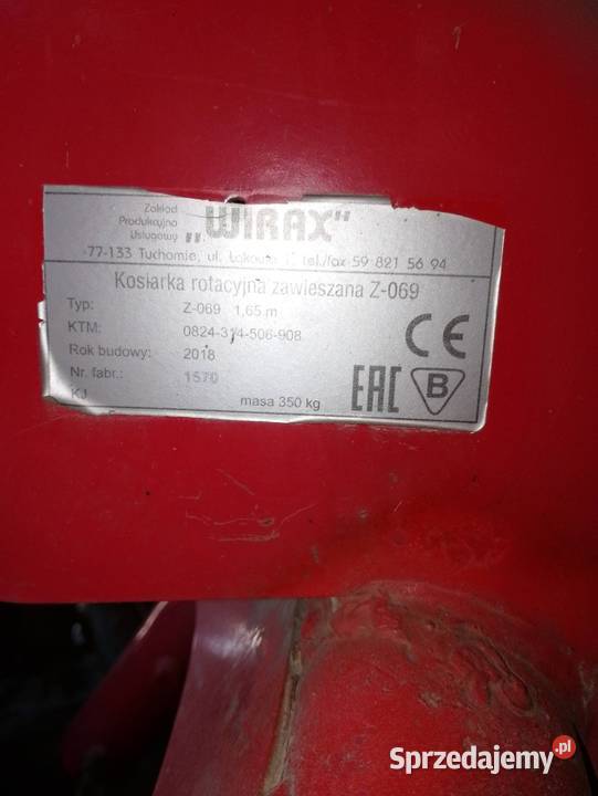 Kosiarka rotacyjna Płonka sprzedam