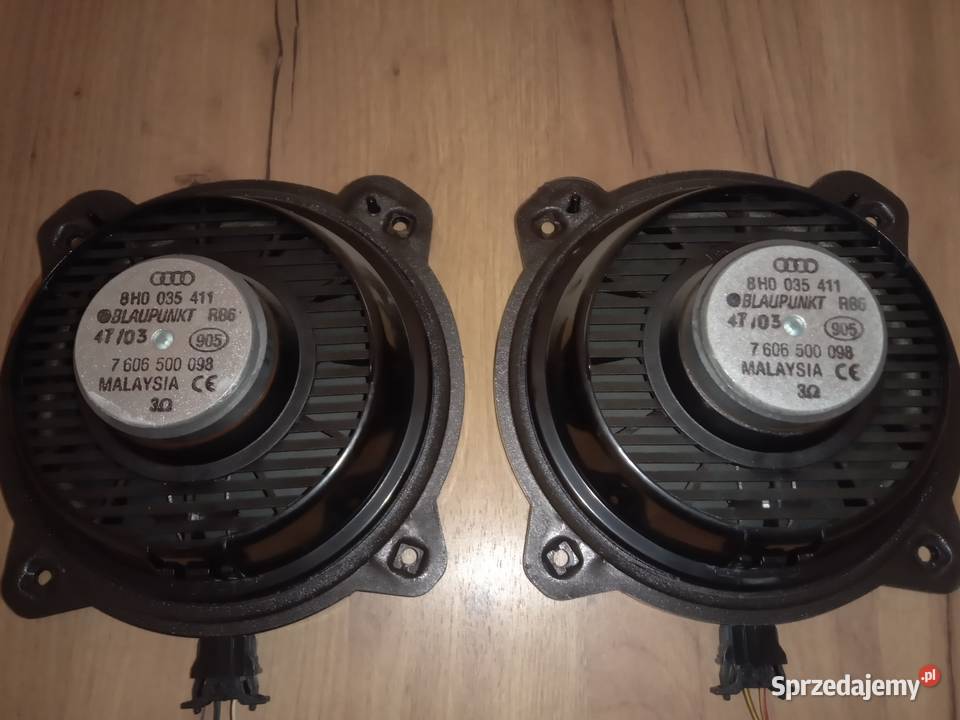 Głośniki do audi A3 8P Blaupunkt komplet osobowe Biała Podlaska sprzedam