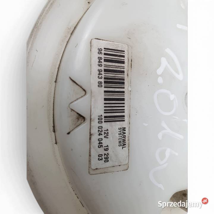 POMPA PALIWA Peugeot Citroen C4 16 VTI pompka Chełm