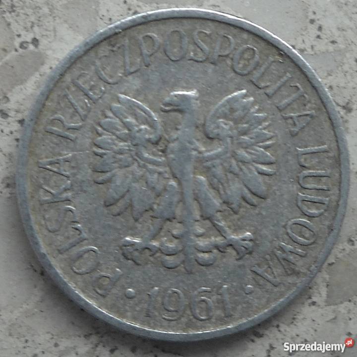 POLSKA5 GROSZY1961 r bzAL Legionowo