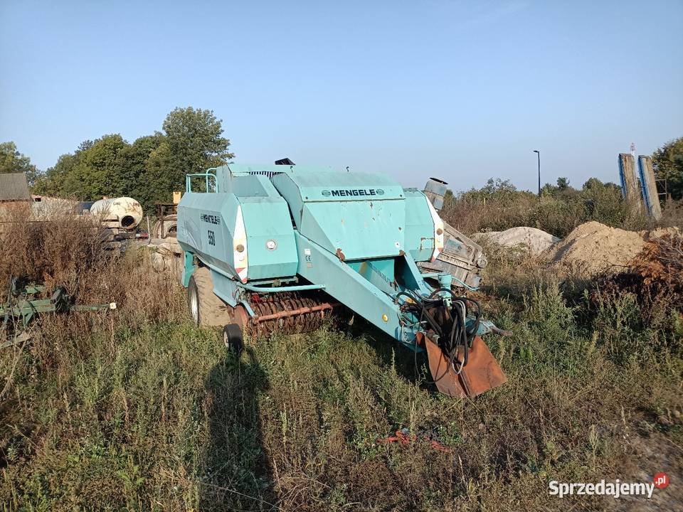 Prasa Mengele 550 fortschritt Duża kostka Międzybórz