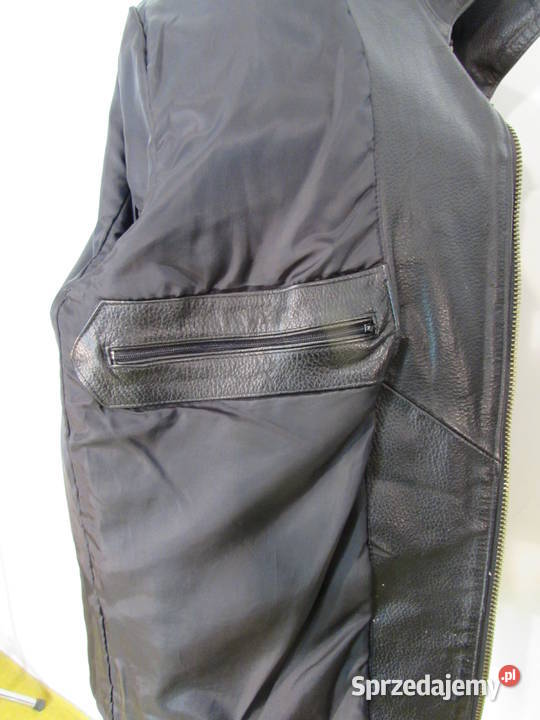 KURTKA SKÓRZANA MĘSKA GRUBA BAWOLA SKÓRA Rozmiar XL